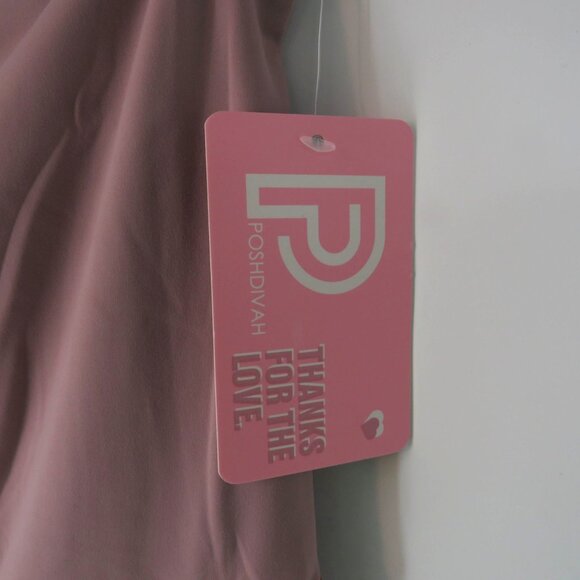 Poshdivah Women's Maternity Mauve Shorts Pockets Large NWT - Picture 5 of 6